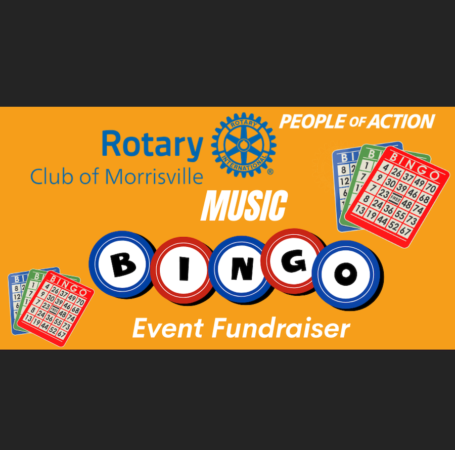 Rotary Club of Morrisville Hosts a Successful First Annual Music Bingo Fundraiser